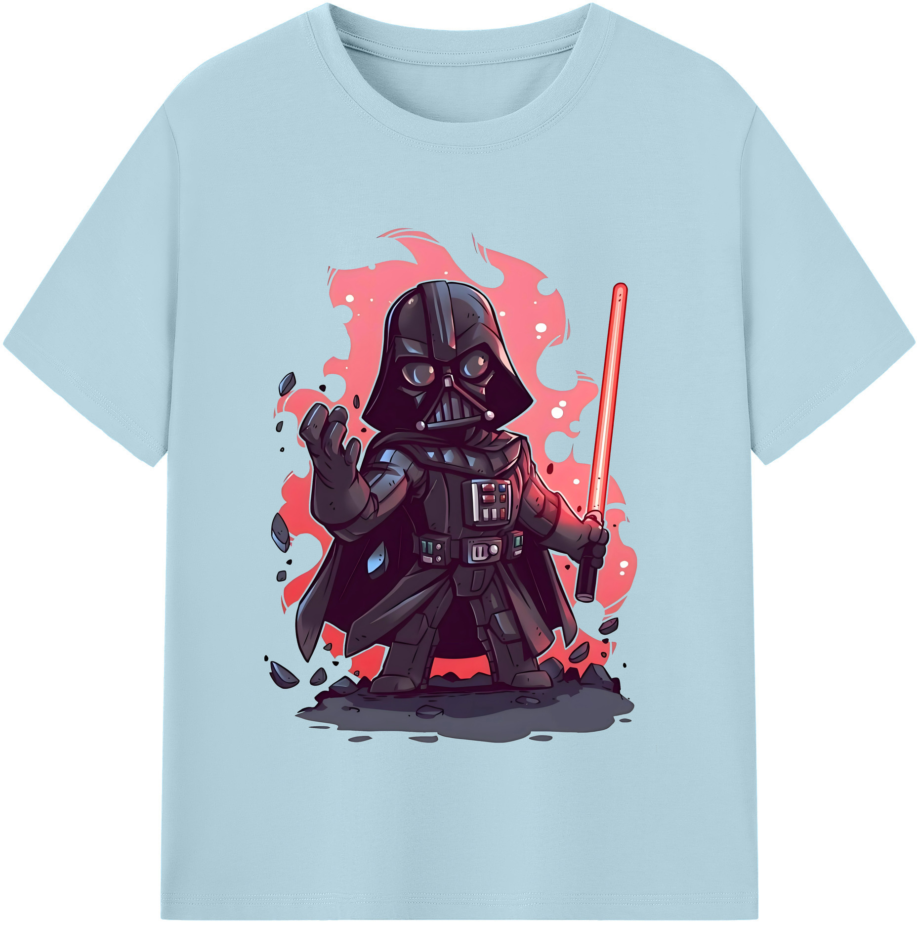 （画像用） スター・ウォーズ Star Wars 綿100％半袖Tシャツ（フロントプリント）